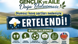 Olumsuz Hava Şartları Sebebiyle Ertelendi
