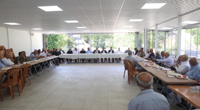 GAFFARLI MAHALLESİ'NDE TALEPLER YERİNDE GÖRÜŞÜLDÜ