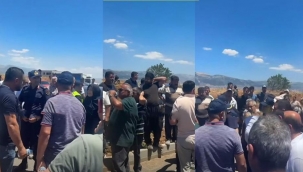Kahramanmaraş'ta Batı Köyleri Yolunda Yıkım Protestosu: Vatandaşlar Yolu Trafiğe Kapattı