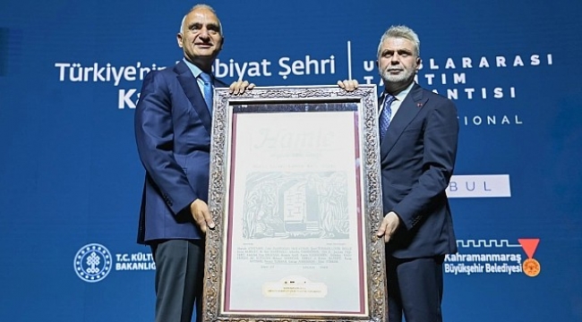 Kahramanmaraş UNESCO'nun "Edebiyat Şehri" Oldu!