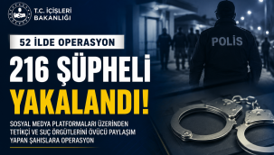 52 İlde Sosyal Medya Operasyonu: 216 Şüpheli Yakalandı