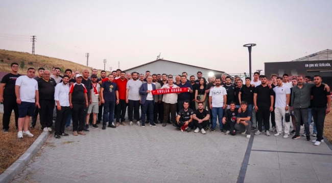 Edeler Grubu'ndan Başkan Ahmet Gülpak ve Yeni Yönetime Meşaleli Destek