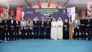 Kahramanmaraş Güneş Enerji Santrali Hizmete Açıldı