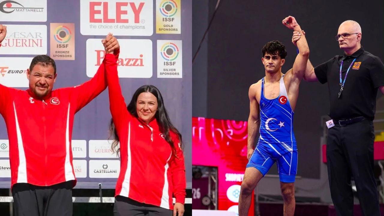 Kahramanmaraşlı sporculardan Avrupa ve Dünya Kupası'nda çifte madalya sevinci