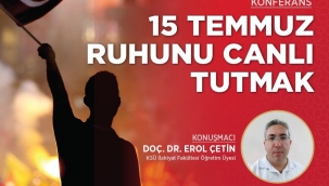 KSÜ'de Anlamlı Konferans!