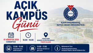 KSÜ'DEN TERCİH DÖNEMİNDE "AÇIK KAMPÜS GÜNÜ" ETKİNLİĞİ