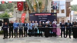 Şehrin Yeni Buluşma Noktası Çınaraltı Çay Bahçesi Yeniden Hizmete Açıldı