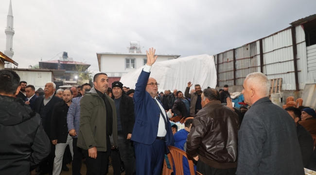 YÜZ YÜZE 100. MAHALLEDE: BAŞKAN AKPINAR GÖNÜLLERE DOKUNAN BULUŞMALARINI SÜRDÜRÜYOR
