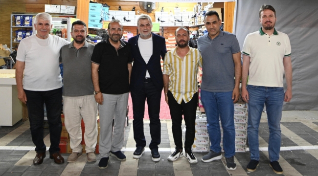 Başkan Görgel, Ağustos Fuarı'nda Esnaf ve Vatandaşlarla Buluştu