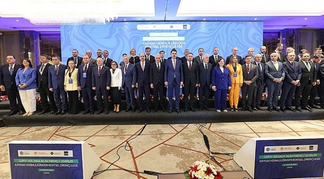 Başkan Görgel, İklim Dirençli Şehirler İçin Ankara'da Düzenlenen Zirveye Katıldı!