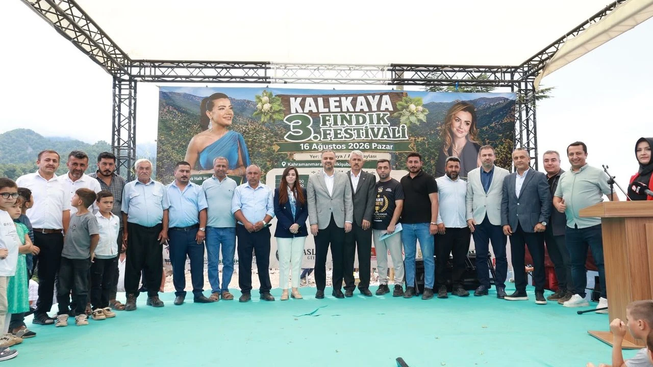 Başkan Toptaş, Kahramanmaraş'ın Karadeniz'i Kalekaya'da Fındık Festivali'ne katıldı