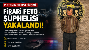 Cumhurbaşkanına Suikast Girişiminde Yer Alan Firari FETÖ Şüphelisi Yakalandı