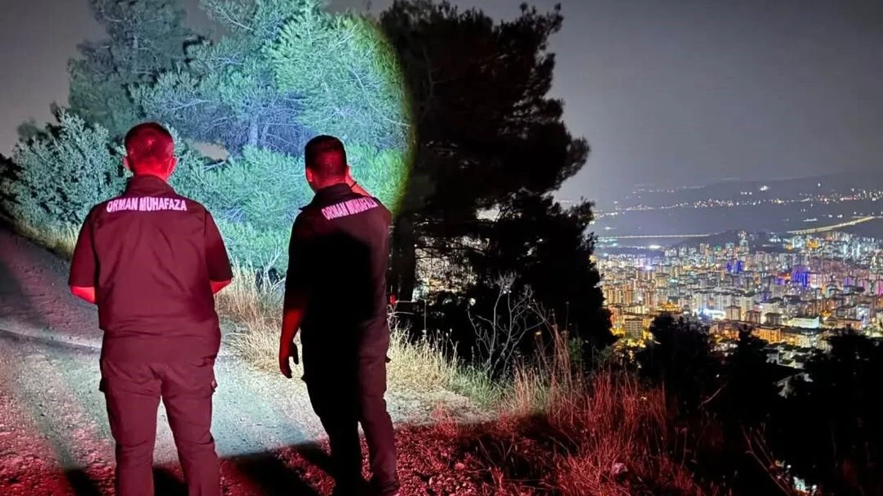 Kahramanmaraş'ta orman ekipleri yeşil vatan için sahada