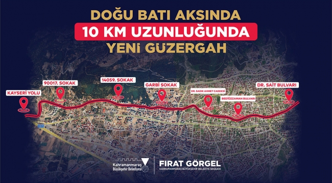 Kahramanmaraş'ta Sürücüleri Sevindirecek Gelişme: Yeni Yol Trafiği Rahatlatacak