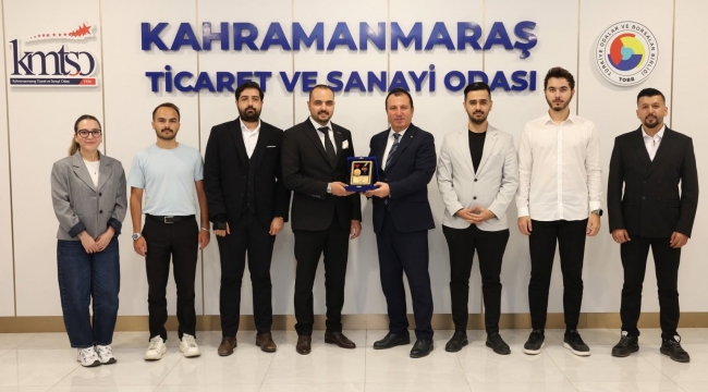 KMTSO ve Genç MÜSİAD'dan Kahramanmaraş ekonomisi için güç birliği!