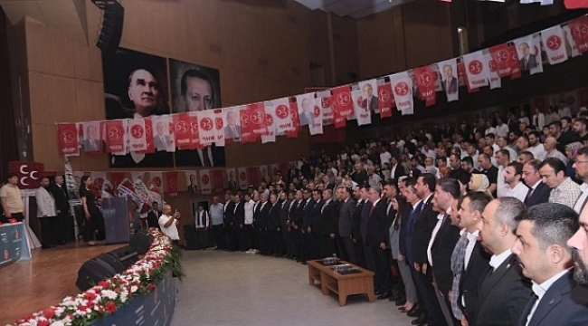 MHP'de Hafta Sonu Kongre Maratonu! Onikişubat ve Dulkadiroğlu'nda başkanlar yeniden seçildi