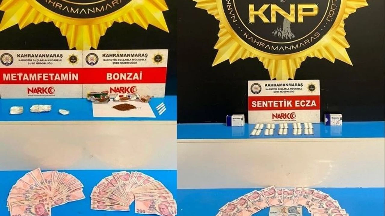 Narkotikten Peş Peşe Operasyon! Kahramanmaraş'ta Büyük Baskın