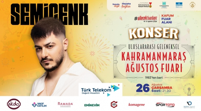 Semicenk, Çarşamba Günü Ağustos Fuarı'nda Sahne Alacak