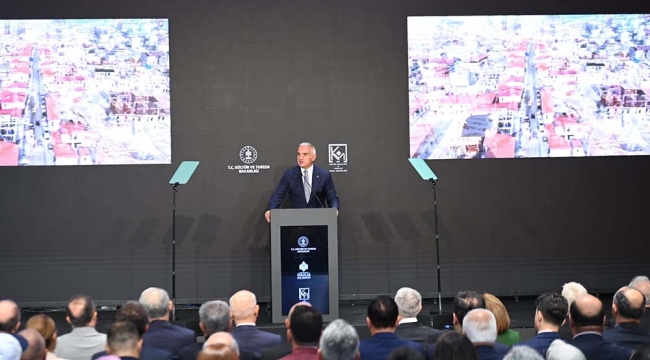 Bakan Ersoy Kahramanmaraş'ta konuştu: "Kalelerden Müzelere 79 İş Tamamlandı"