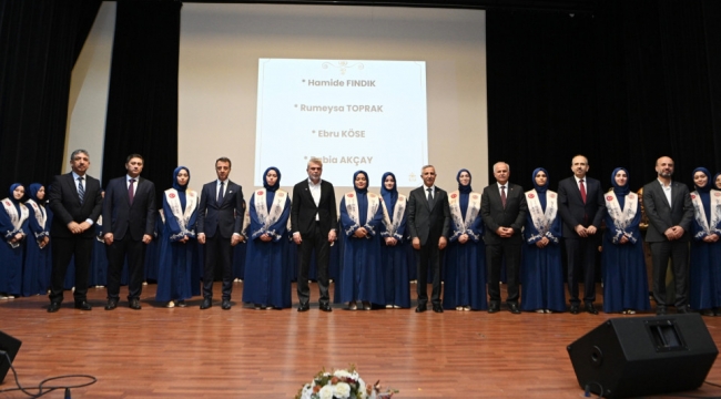 Başkan Görgel, 70 Hafızın Mezuniyet Sevincine Ortak Oldu!
