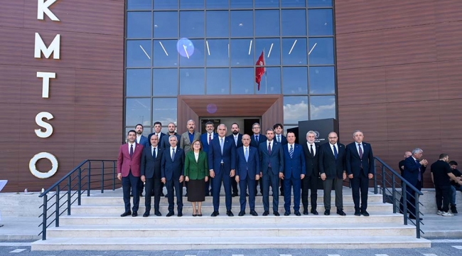 Deprem Bölgesinin 11 İli, Bakan Ersoy'un Katılımıyla KMTSO'da Buluştu!