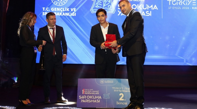 Şiir Okuma Yarışması Türkiye Finali Kahramanmaraş'ta Gerçekleştirildi